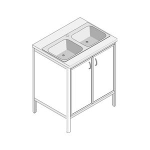 Модуль с мойкой МА-7/1 - uralmed-mebel.ru Екатеринбург