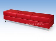 Банкетка 3-х местная БО-2/3