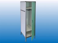 Шкаф для одежды МА-О-1 алюминиевый профиль