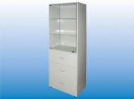 Шкаф металлический 3 ящика ШдМп-3