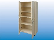 Шкаф металлический для реактивов с фланцем ШМ