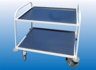 Тележка для развоза пищи с бамперами